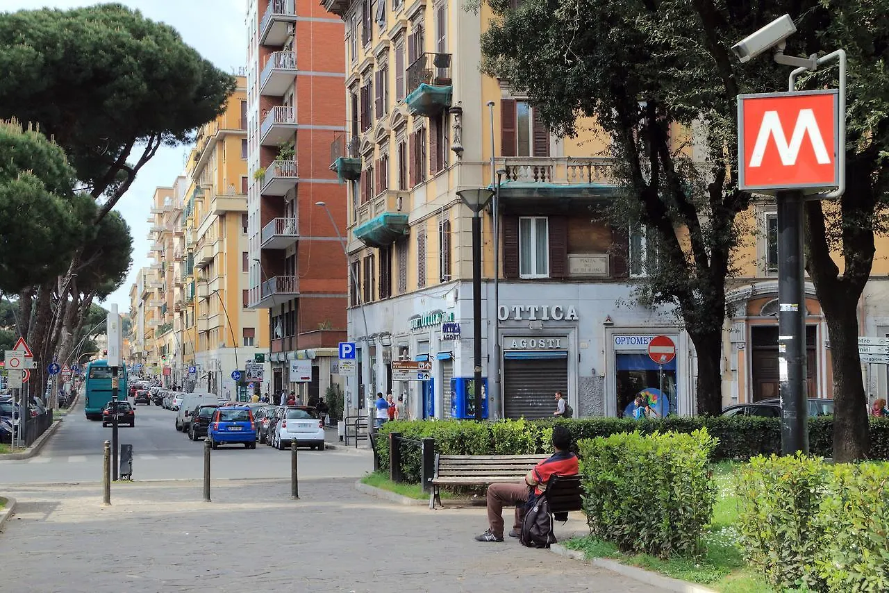 Colored Rooms Rome Italy